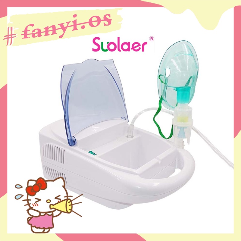 Suolaer Portable Nebulizer Compressor Machine System Adult / Kit ...