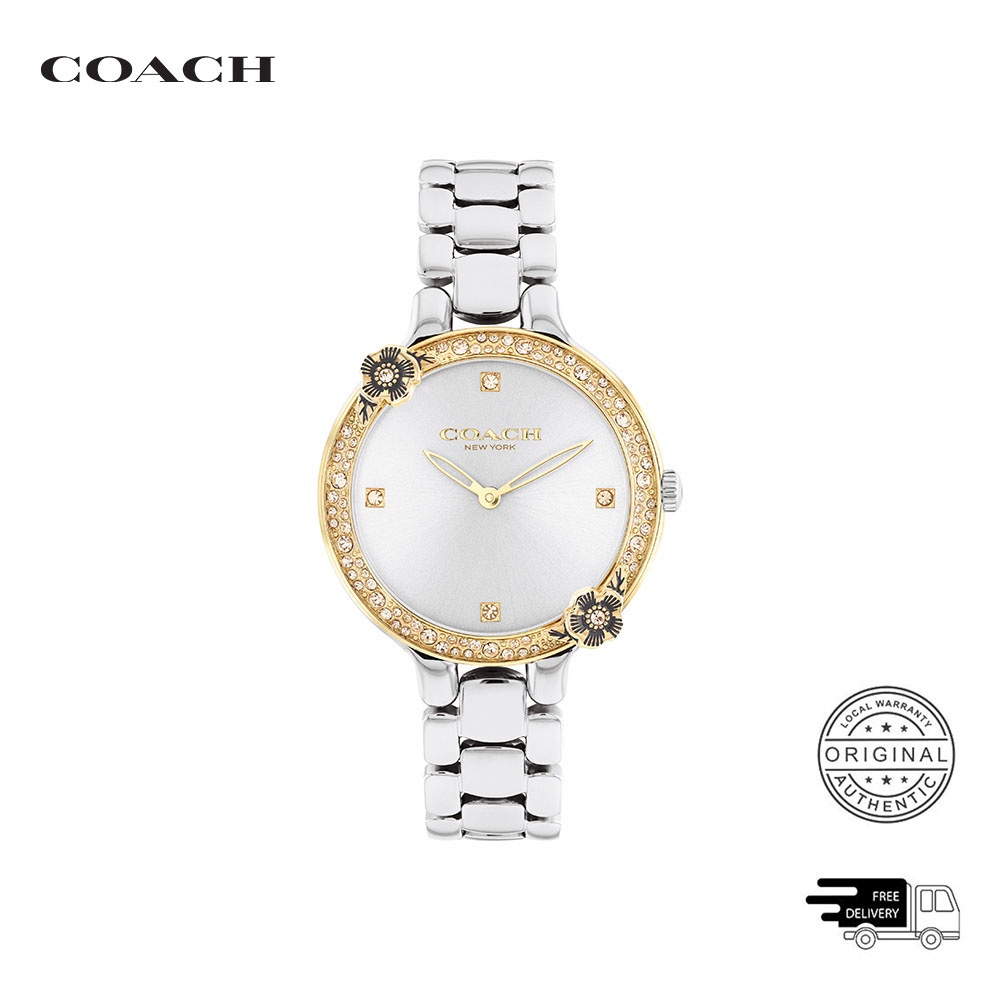 Gold sale coach watch