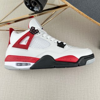 Red and blue hot sale jordan 4