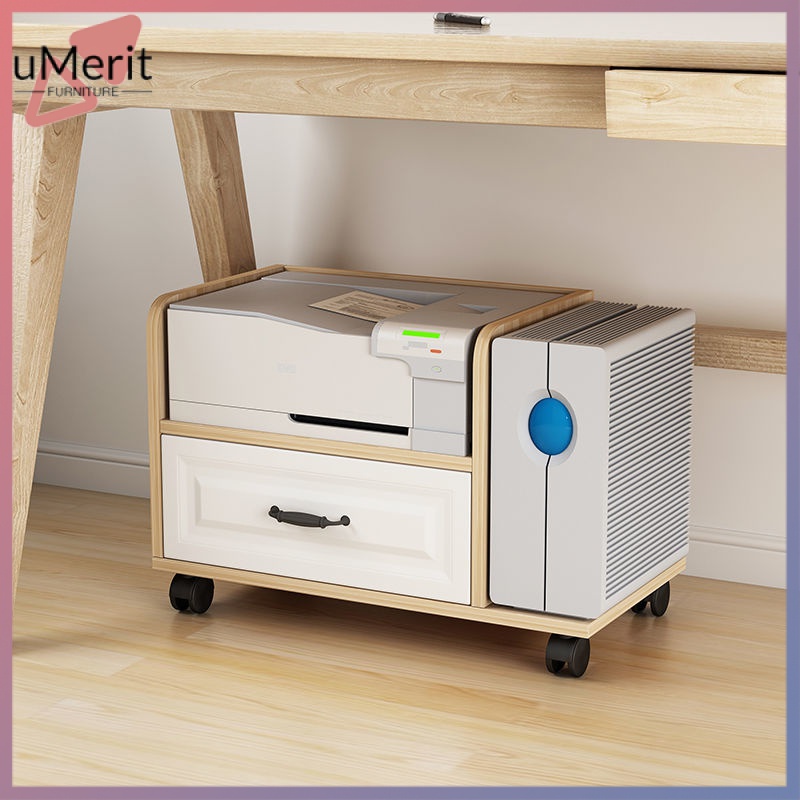 under-Table Storage Rack Bank Storage Printer Copy Locker Mobile Data ...