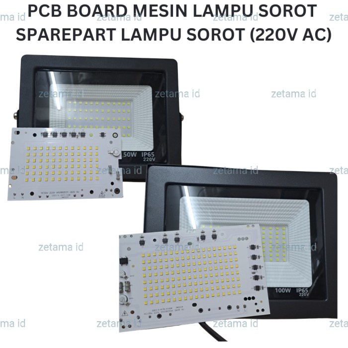 MESIN LED Module Spotlight Pcb Board Refill Spotlight Machine 220V AC ...