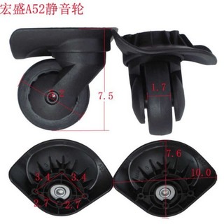 Mala Swivel Caster Bagage Wheels Abs À Prova De Abrasão | MercadoLivre