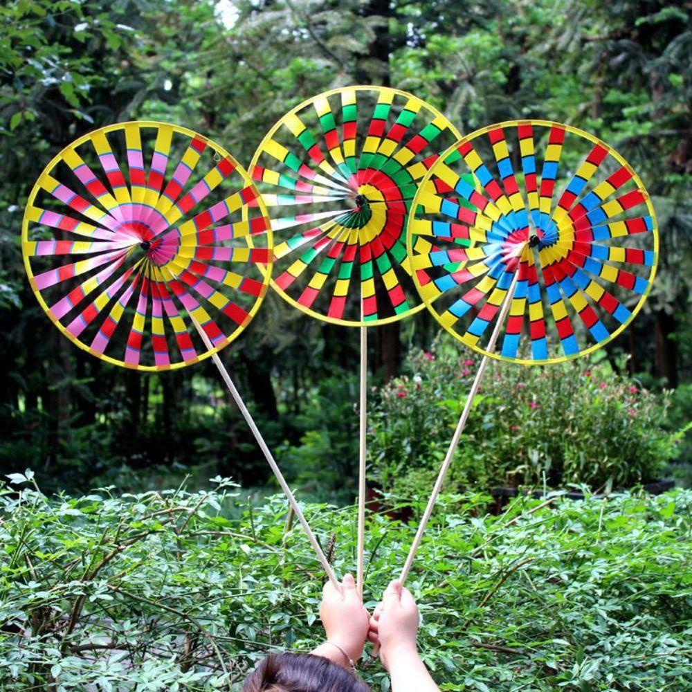 SOMEDAYMX Windmill Toys Traditional Fun Children Gifts Outdoors Garden ...