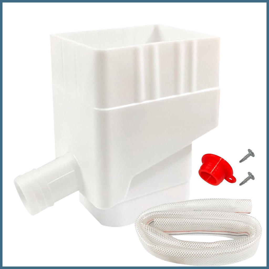 Rainwater Collection Kit Rain Diverter System Downspout Barrel Diverter 