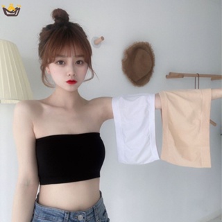 Women's Sexy Casual Lace Wrap Padded Tube Top Black Strapless Crop Top Bra  Elastic Lace Push UP Cross Tops Famale Anti-skid Bras - AliExpress