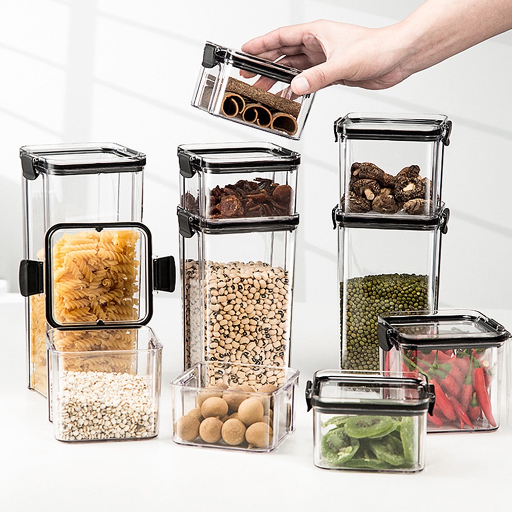 460ml/700ml/950ml/1300ml/1800ml Airtight Food Storage Containers with ...