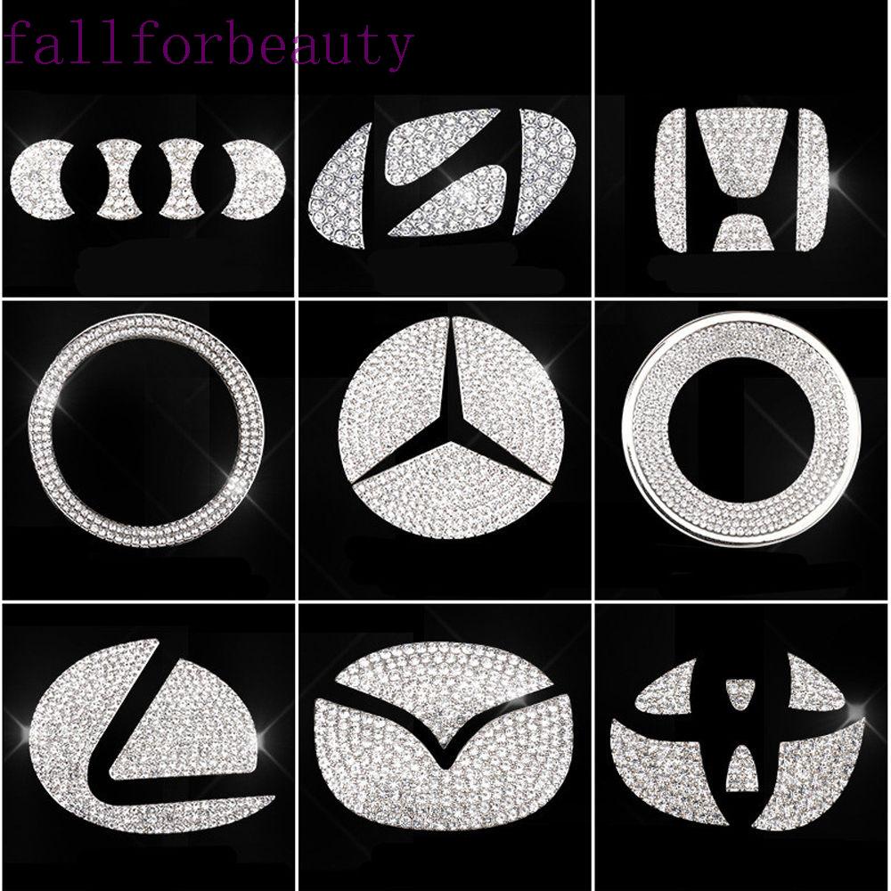 FALLFORBEAUTY Car Steering Wheel Sticker Auto Decoration for Mazda 3D