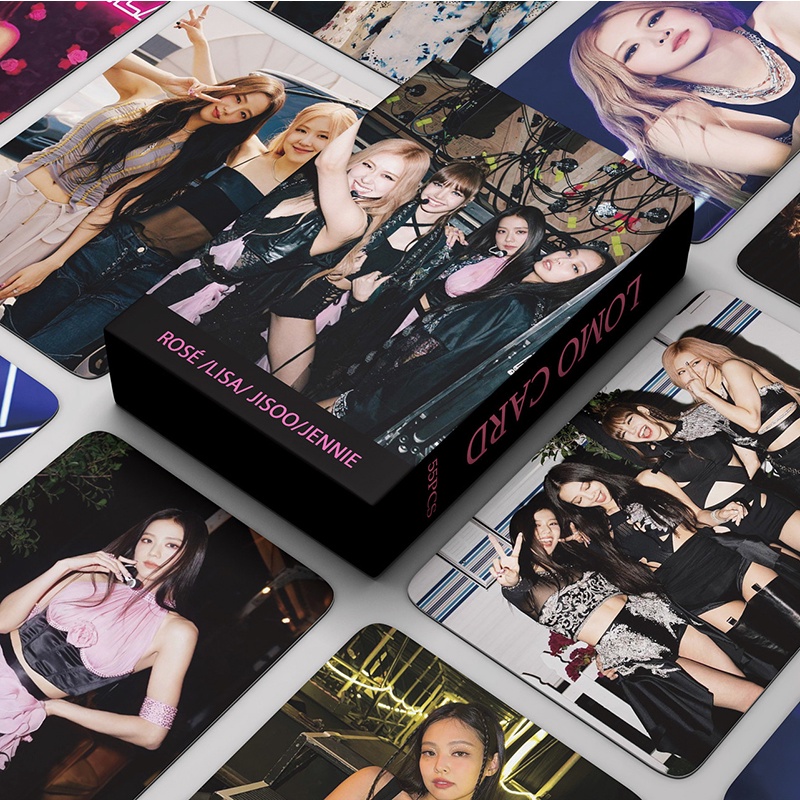 55pcs/box BLACKPINK Photocards Coachella LOMO Card Postcard Collection ...