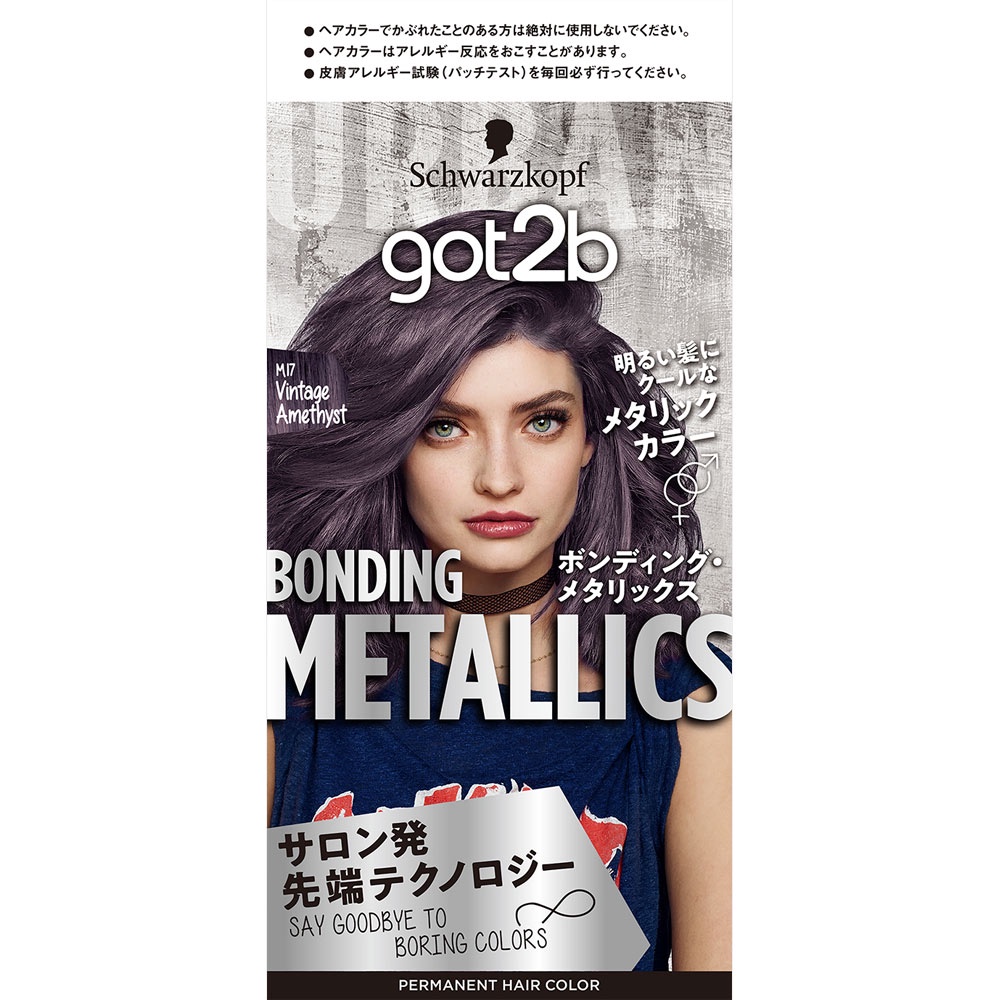 Henkel Lion Cosmetics got2b Hair Color for Black Hair Black hair