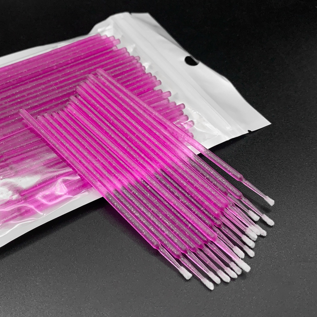 Mollie Lipper 100pcs Disposable MicroBrush Eyelashes Extension ...