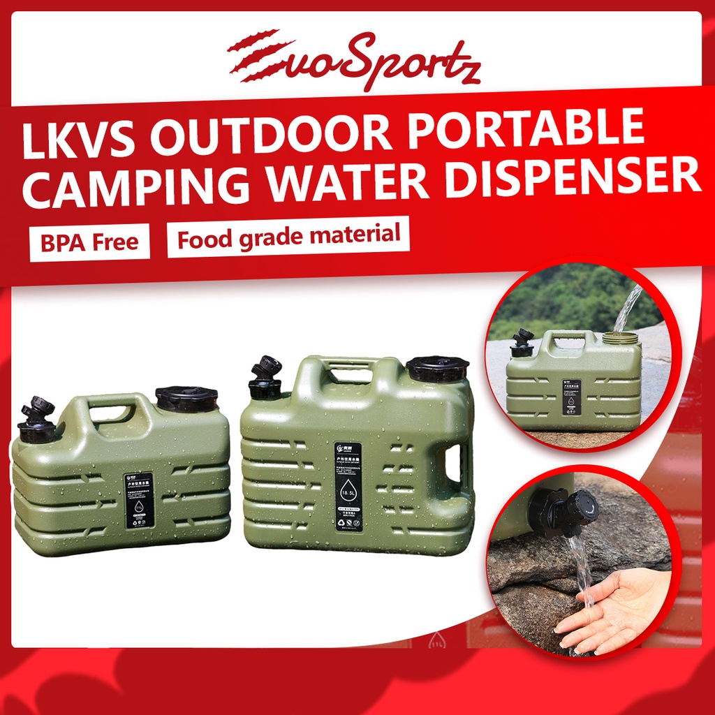 LKVS Outdoor Portable Camping Water Dispenser Camping Water Storage