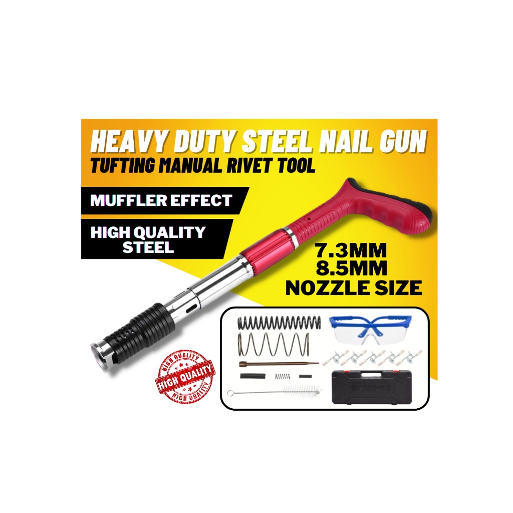 GP3 (8.5mm & 7.3mm) Pro Rivet Mini Gun For ConcreteManual Steel Nails