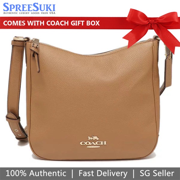 SpreeSuki - Coach Crossbody Bag Jes Crossbody Chalk Off White # F39856