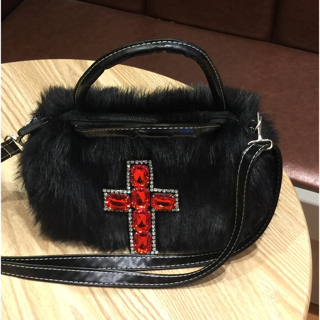 Women Coffin Satchel Purse Versatile Gothic Crossbody Pouch Zipper Casual  Satchel Bag PU Leather Novelty Halloween Cellphone Bag