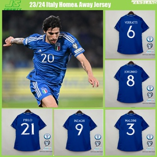 Buy Official 2022-2023 Italy Player Casuals Tee (Blue) (PIRLO 21)