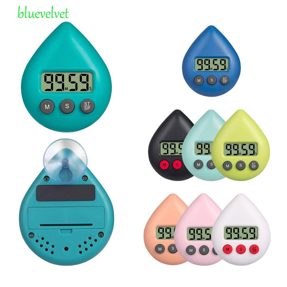 BLUEVELVET Timer Water drop shape Cartoon Cooking Kitchen Shower Sports Digital Timer
