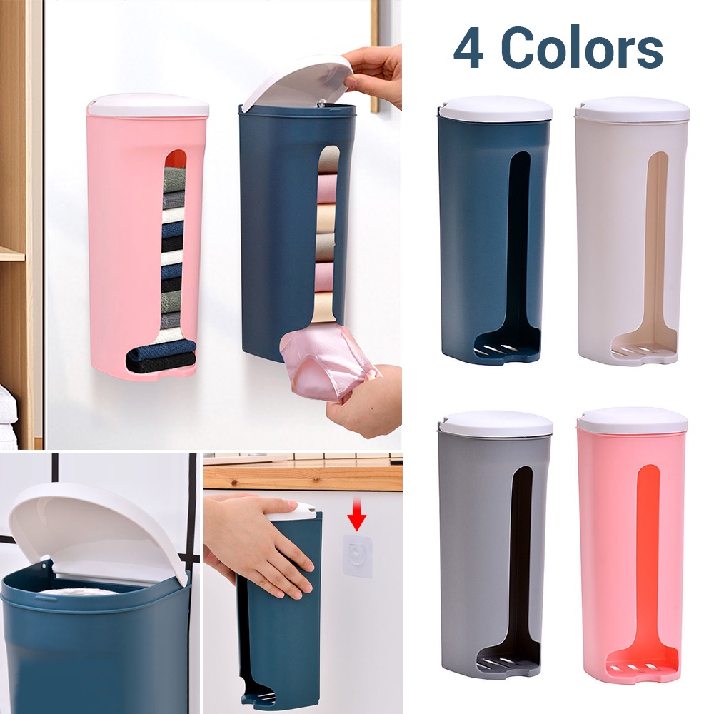 Closet Wall Hanging Underwear Organizer Socks Storage Rack Home Wall ...