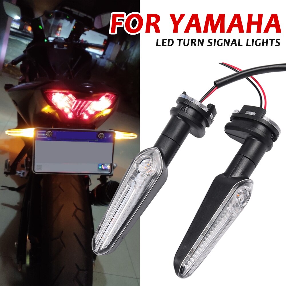 thumbnail image 2 of LED Turn Signal Light Indicator Lamps For Yamaha YZF R1/M/S R25/R6/R3 YZFR15 - Amber 2 of 2