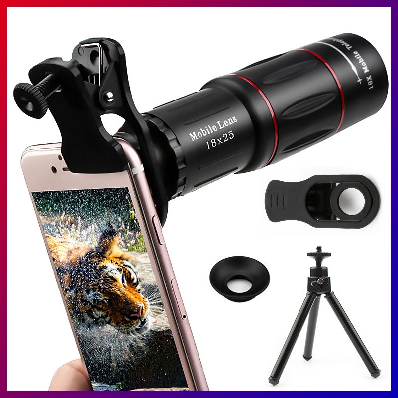 18X Telescope Zoom lens Monocular Mobile Phone camera Lens for iPhone