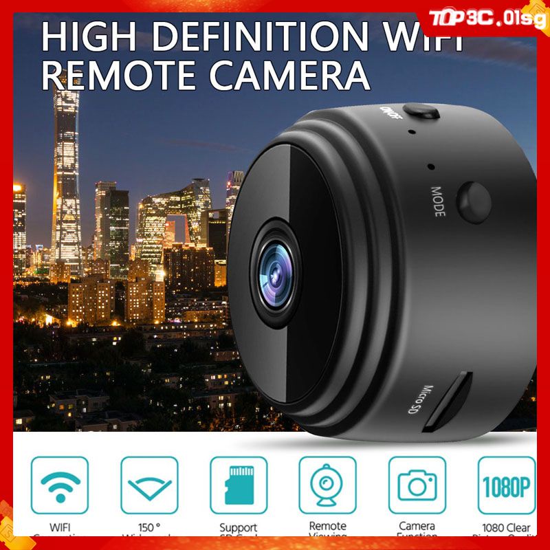 A9 Mini Wifi IP Camera 1080p Wifi / Night Vision / Micro Camera With Tf ...