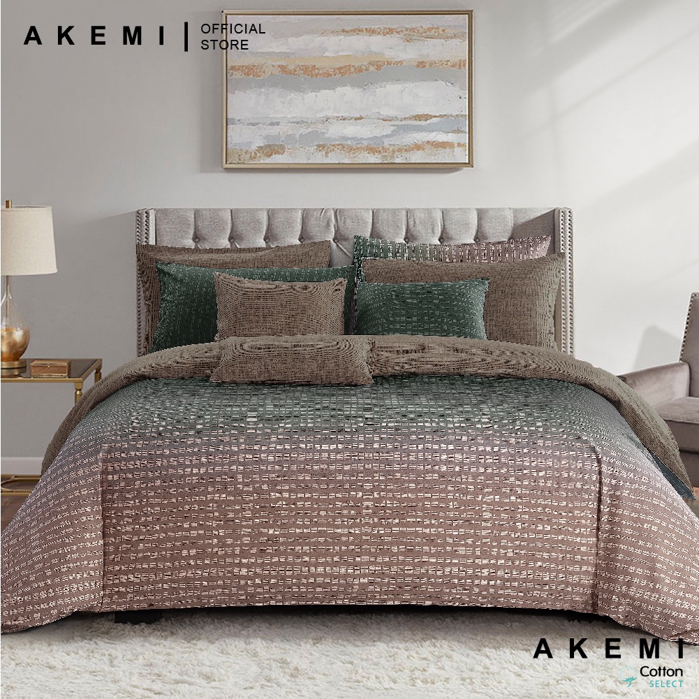 AKEMI Cotton Select Adore 730TC Aloysius Bedding Sets (Fitted Sheet Set