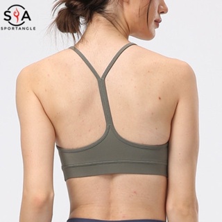 Airactive Sports Bra Yoga Bra Fixed Pads Cross Back Wide Band High  Intensity Running Fitness