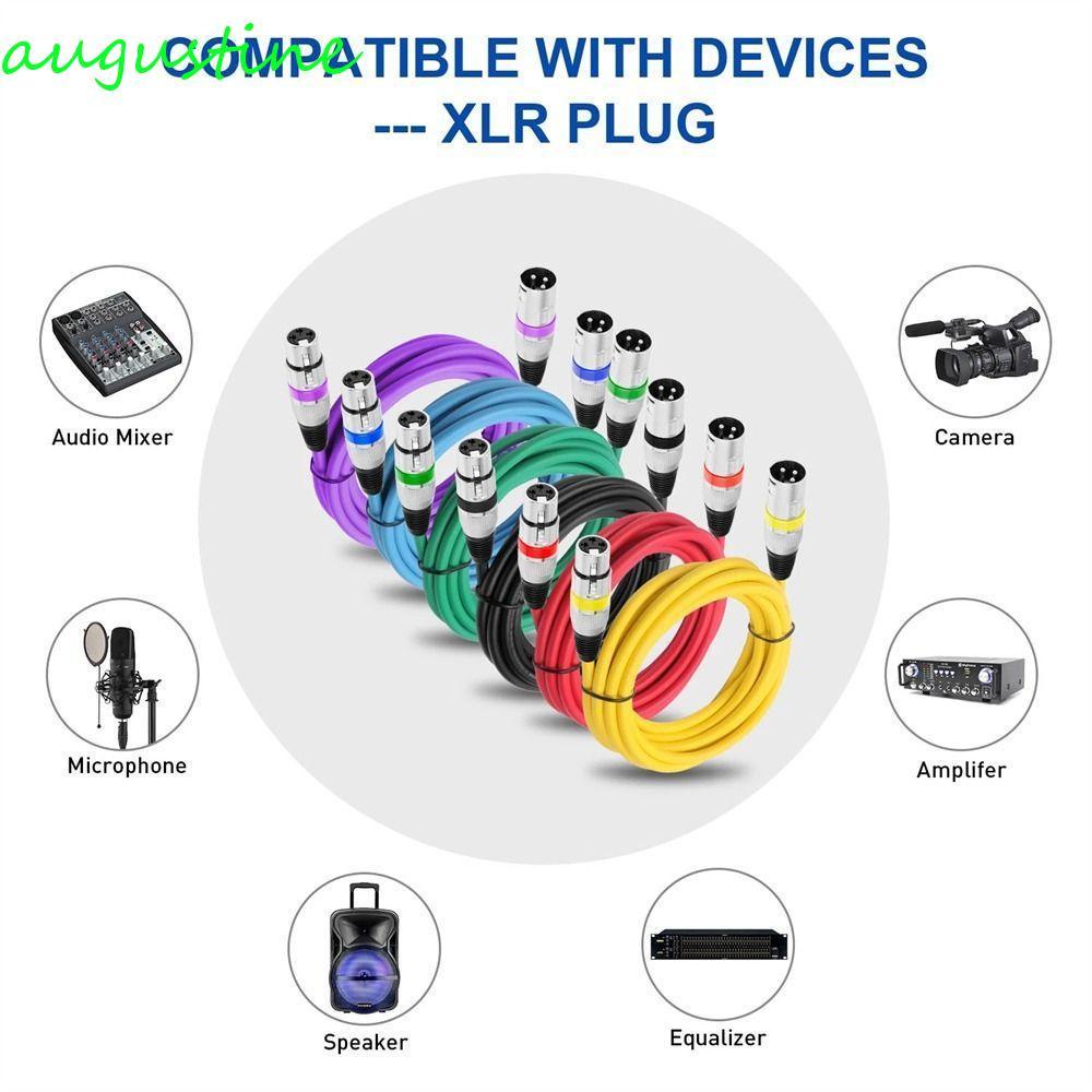 AUGUSTINE XLR Cable 3m 5m 10m Male to Female Shielded Cable Audio Cable