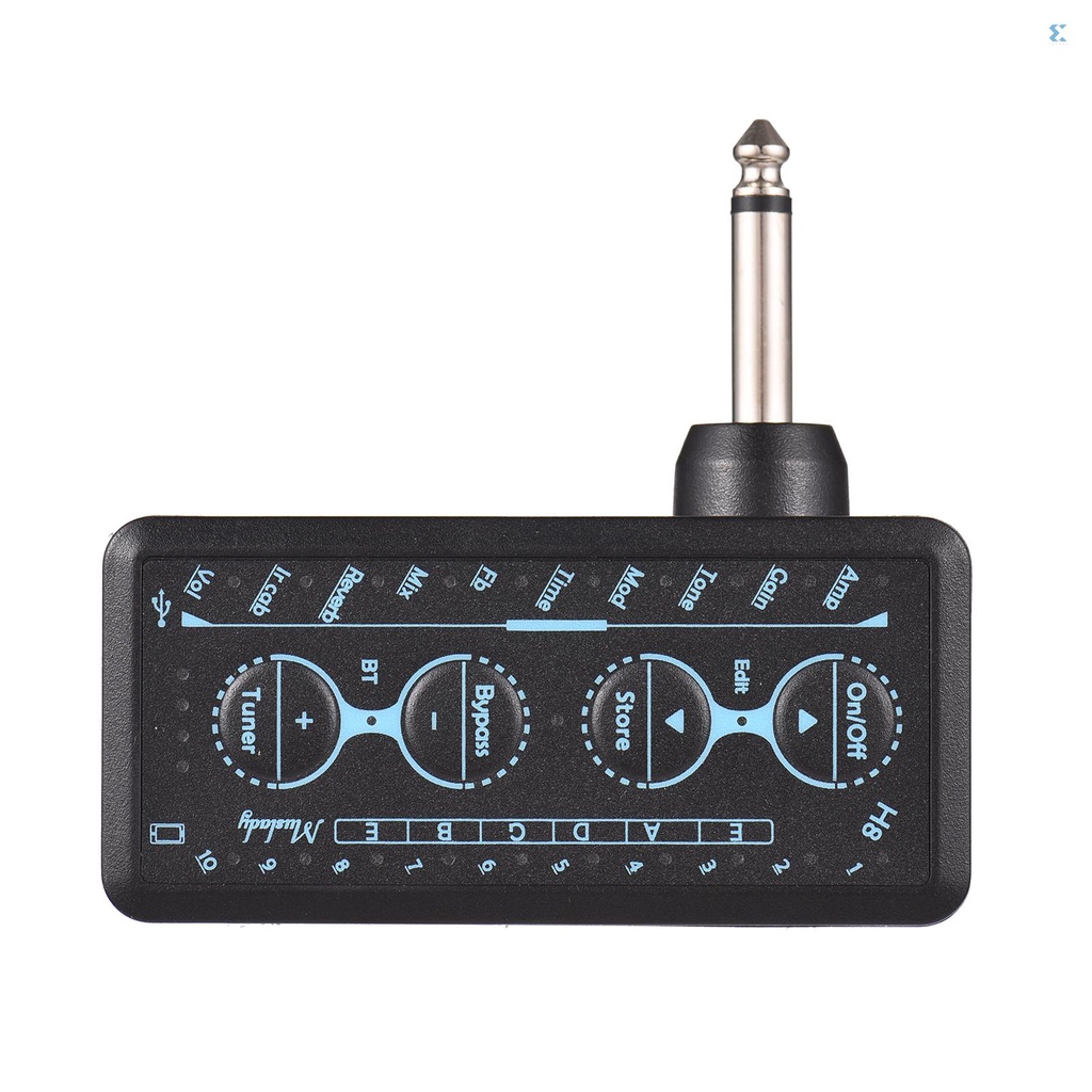 rcfans Muslady Multieffects Guitar Headphone Amplifier Rechargeable