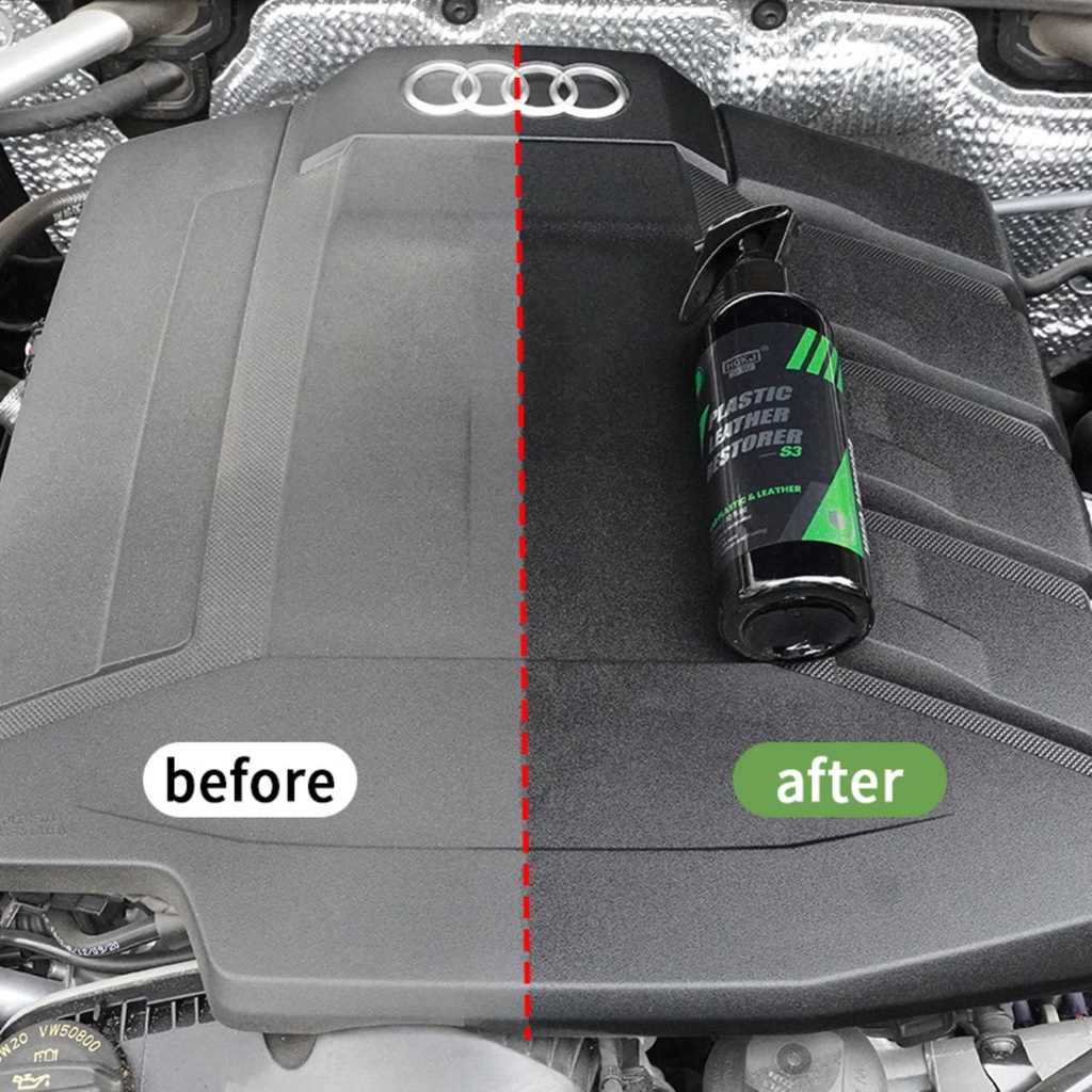 Product image HGKJ S3 100ML Plastic Restore Agent Auto Spray Refurbishment Paste Car Interior Parts Liquid Foam Cleaner Quick Coating Protection 2
