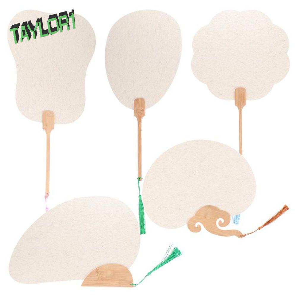 TAYLOR1 Group Fan Xuan Paper Antiquity Decorative Fans Art ...