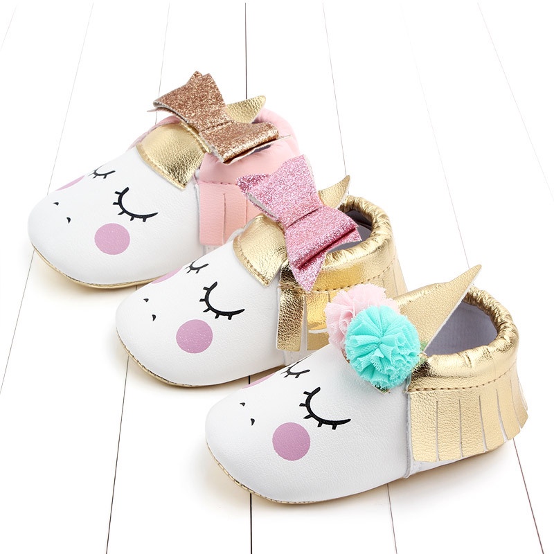 Newborn unicorn slippers sale