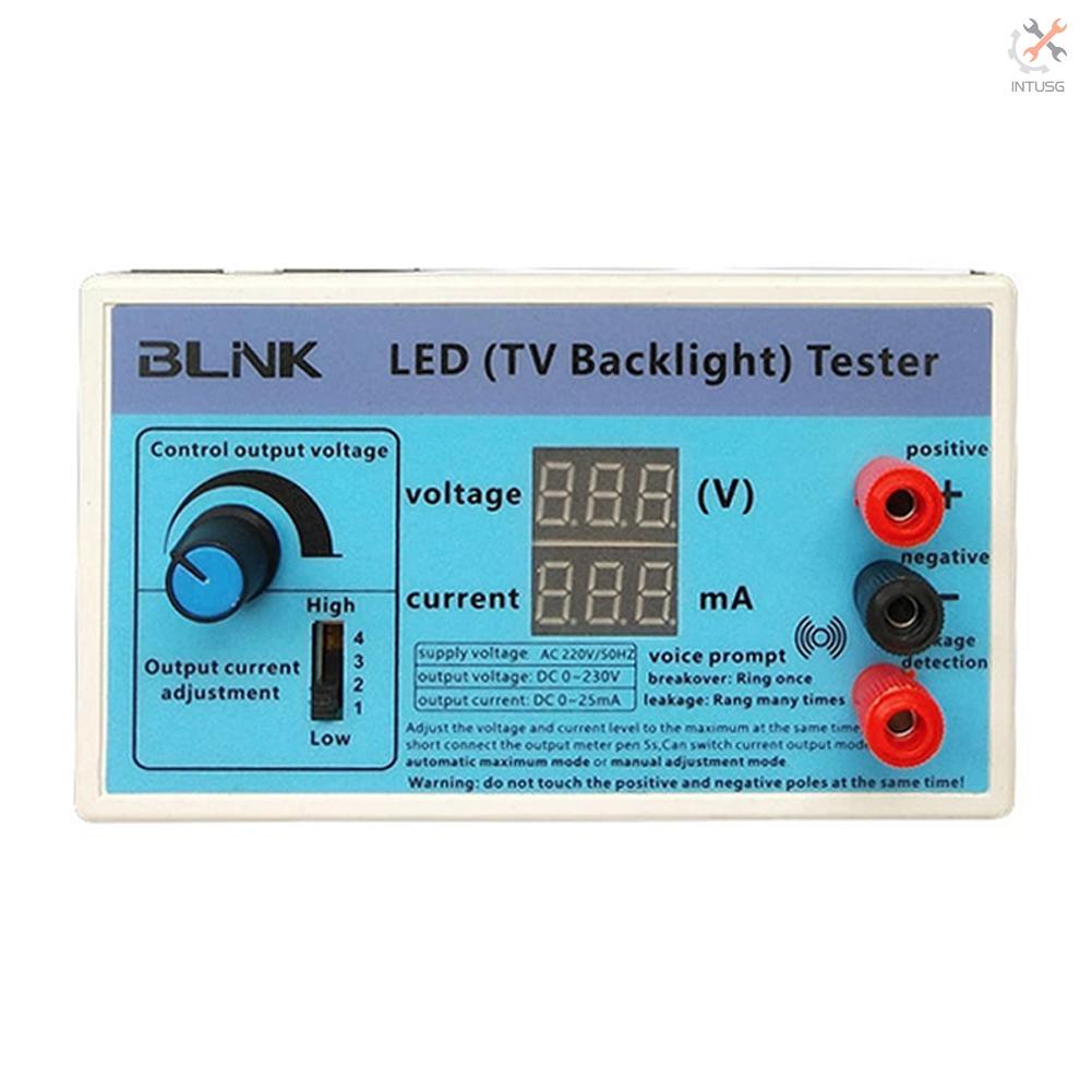 [intu] LED Lamp TV Backlight Tester Multipurpose LED Strips Beads Test Tool Measurement Instruments for LED Light