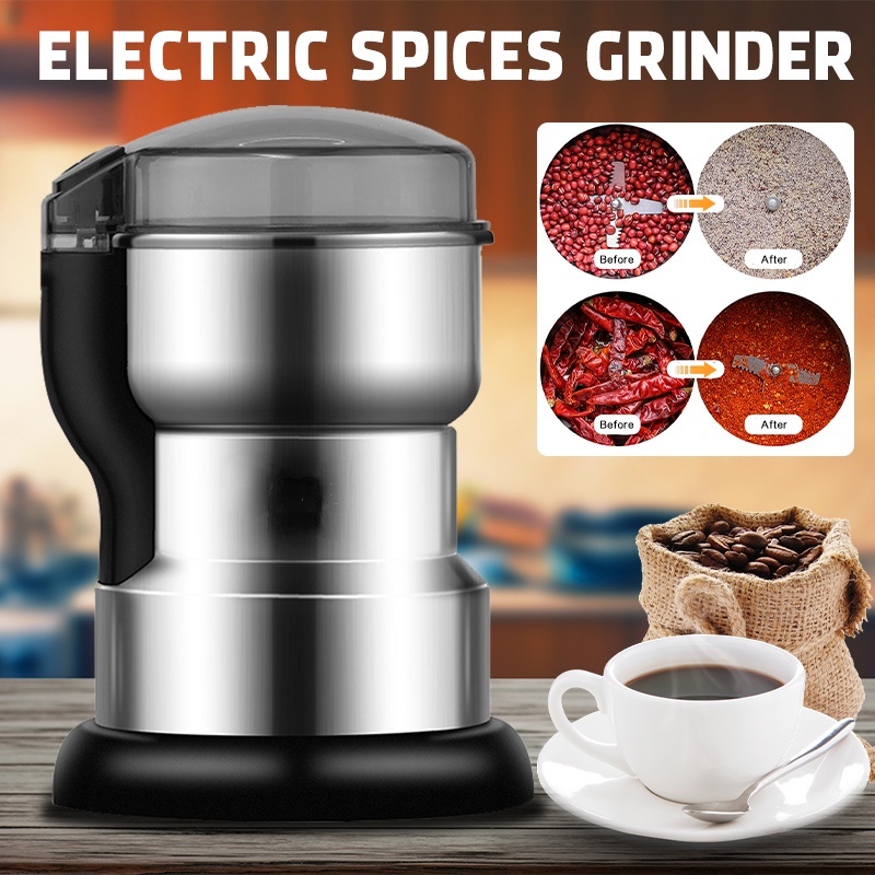 SG Ready Stock 400W 220V Electric Grains Spices Coffee Bean Dry Food ...