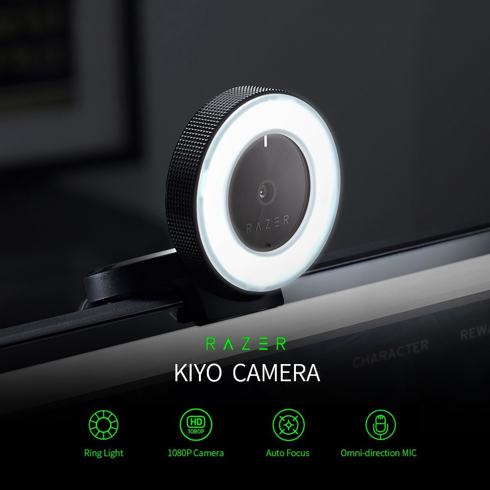 Razer Kiyo Pro 60fps Streaming Camera Razer Kiyo Kiyo Pro USB - Main Image