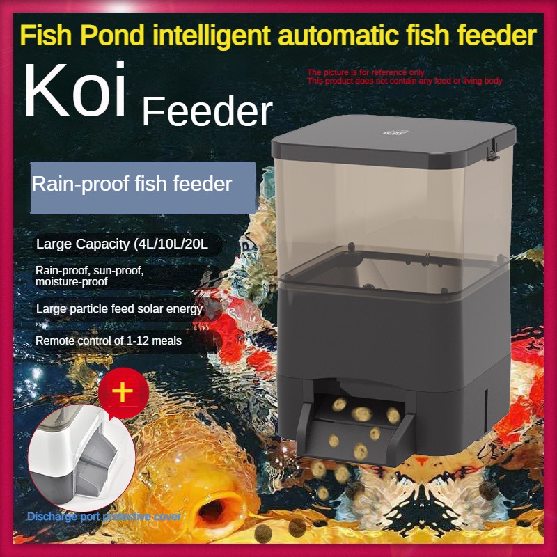 App Control wifi Smart r Koi Automatic Fish Feeder Timing Feeder ...