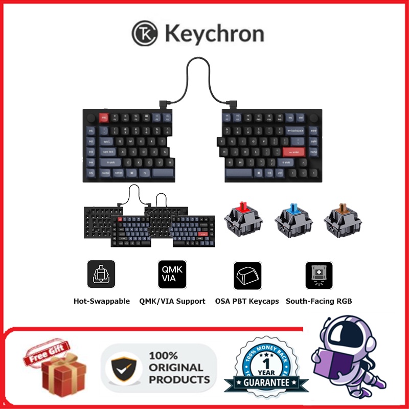 Keychron Q11 QMK Custom Wired Mechanical Keyboard | Shopee Singapore