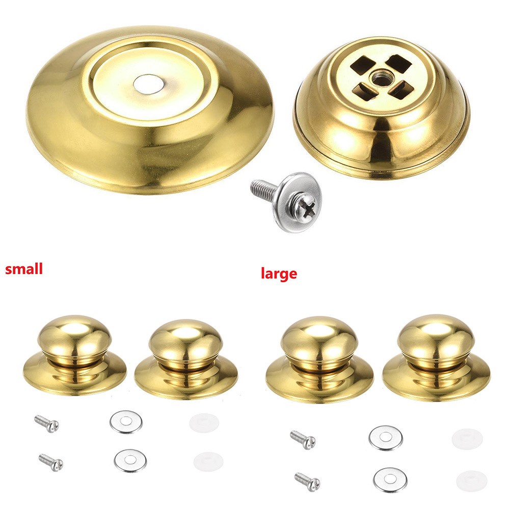 【KK2304】Stainless Steel Pot Lid Cover Knob Handle Universal Replacement