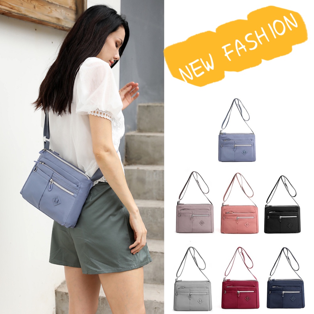 Crossbody Bag For Women Waterproof Lightweight Casual Shoulder Handbag Purse Bookbag