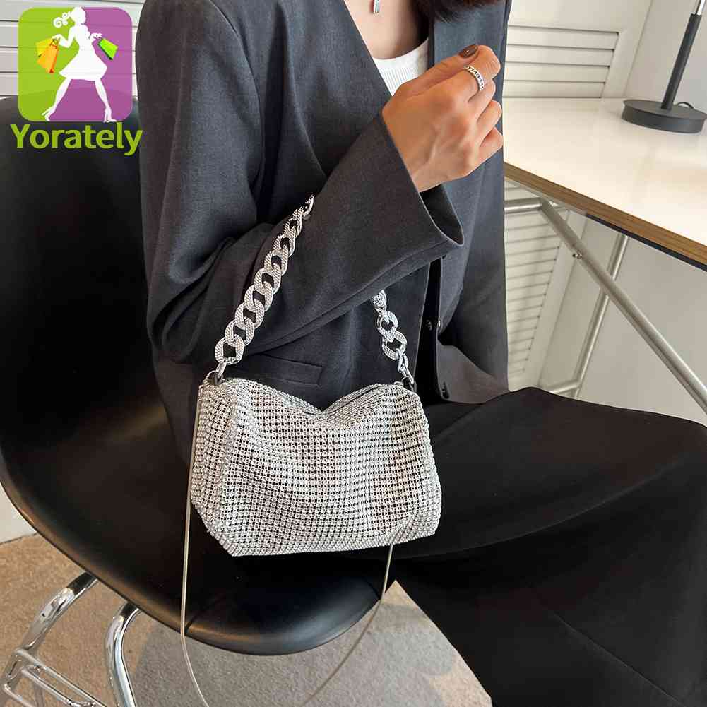 Lux Summer Mini Shoulder Bag for Women Minitmute Pu Leather Chain