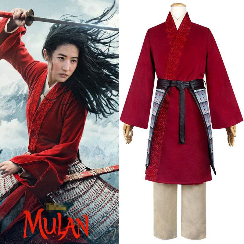 Costume Principessa Mulan Per Bambina - Hanfu Cinese, Blu, Per Halloween E Feste - Foto 12