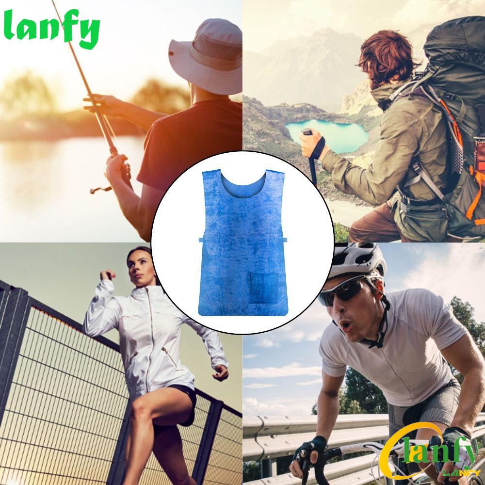 LANFY Ice Cooling Vest, Heatstroke Prevention Comfortable Summer