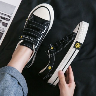 Mens black clearance velcro sneakers