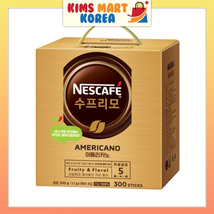 Nescafe Supremo Americano Black Korean Instant Coffee Mix 1.1g x 300pcs