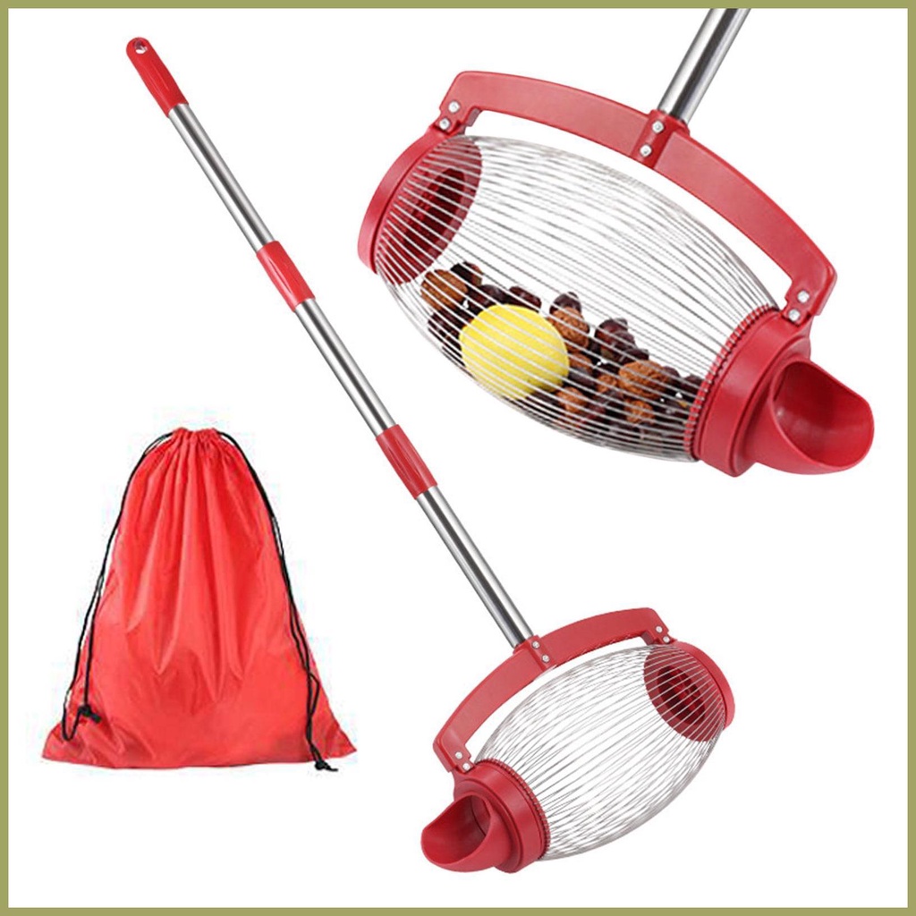 Nut Collector Side Opening Dump Pecan Picker Upper Acorn Picker Upper