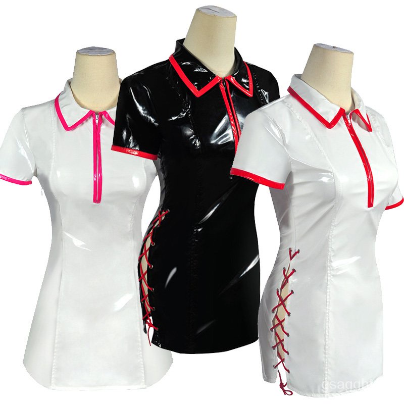 LP-6 SMT🛕QM Chainsaw Man Makima Cosplay Costume Nurse Uniform Women ...