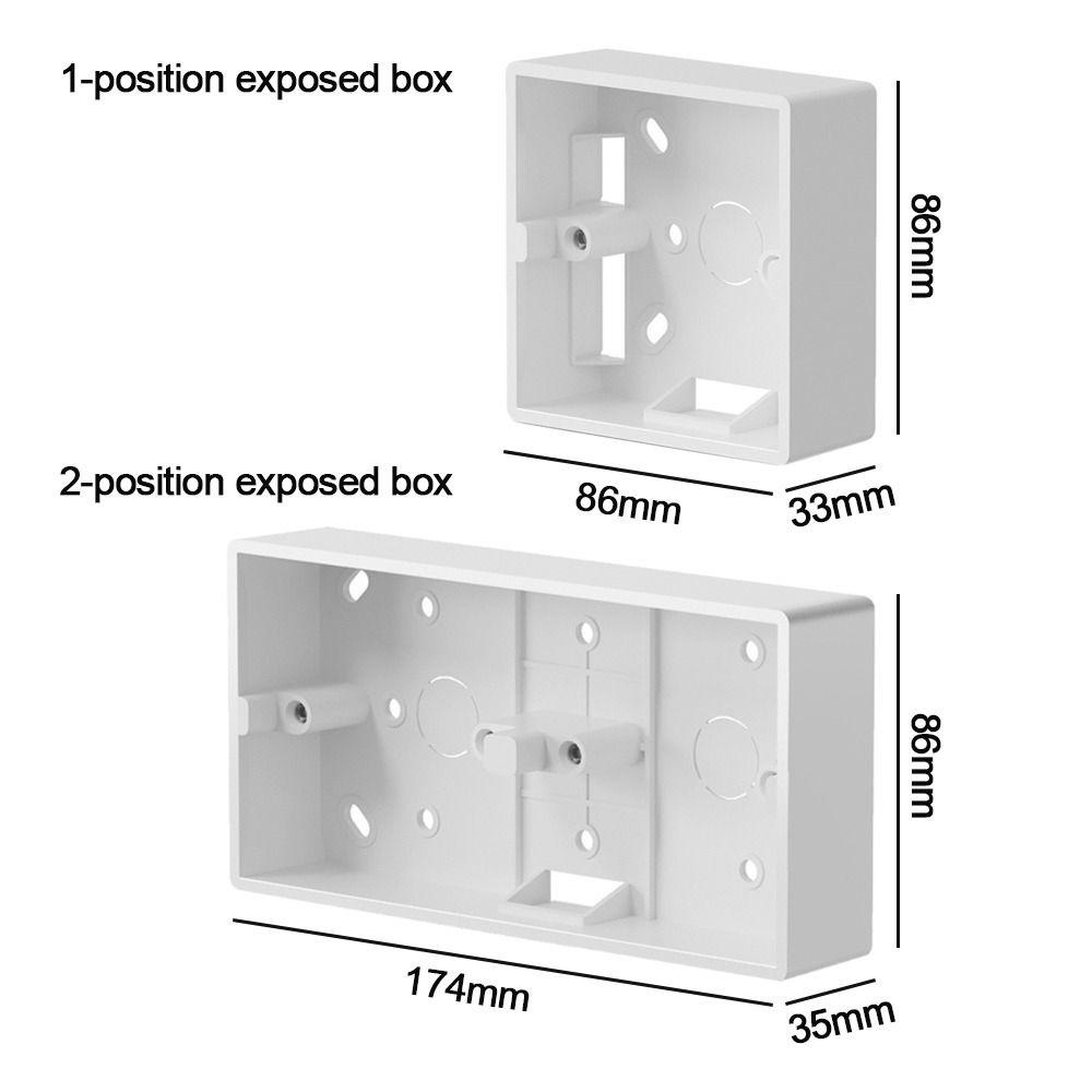 PATH Switch Socket Box Wiring Organize On-Wall Mount Switch And Socket ...
