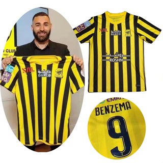 Al Ittihad Saudi Jersey BENZEMA #9 Home Soccer Jersey 2022/23