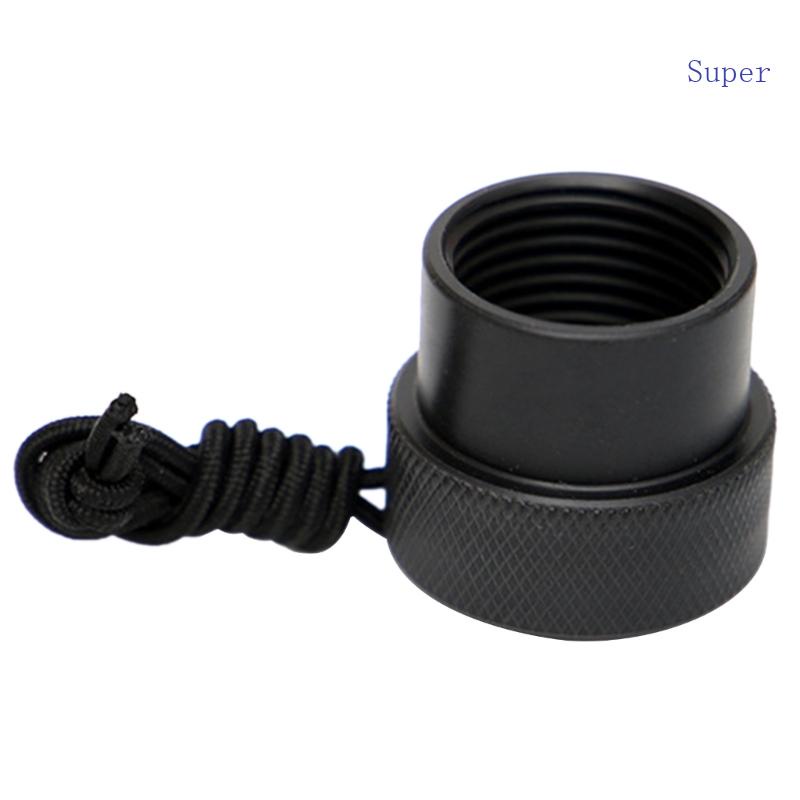 thumbnail image 2 of Labriciyon Black Scubas Diving DIN Tanks Valves Threaded Cover Regulator Dust Plug Cap Protector Cover End Cap Tanks Valves Cover With Cord  Diving And Snorkeling 2 of 9