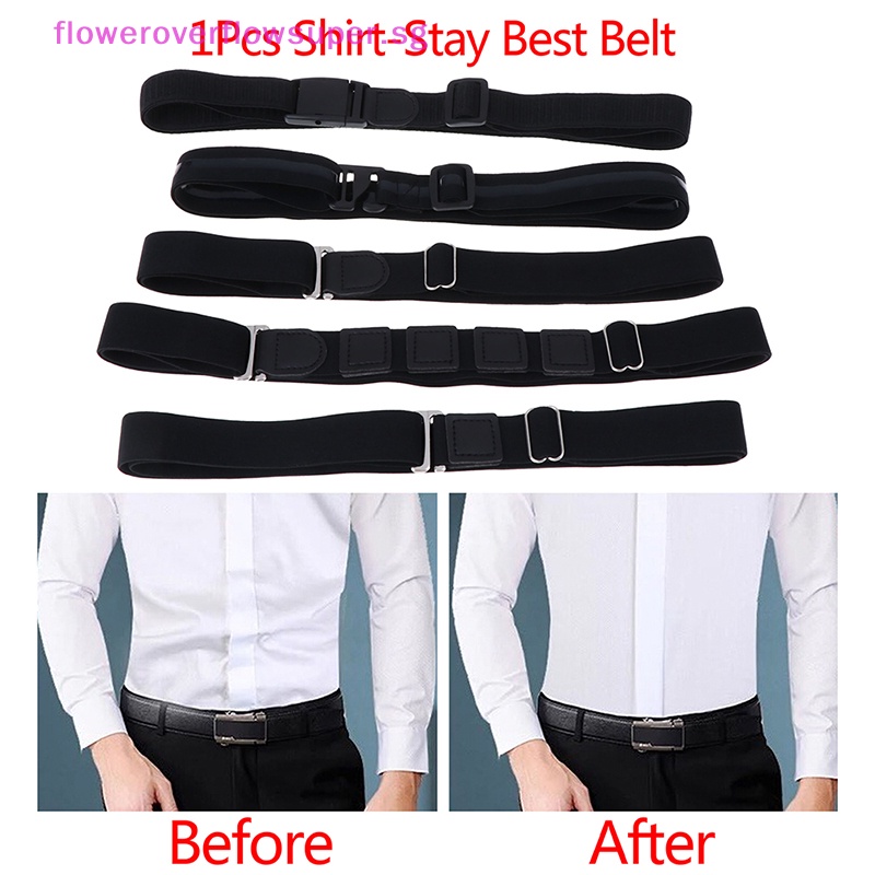 Adjustable Men Women Shirt Anti-wrinkle Strap Shirt Dress Holder Near Shirt  Stay Best Tuck It Belt Non-slip Anti-wrinkle Straps