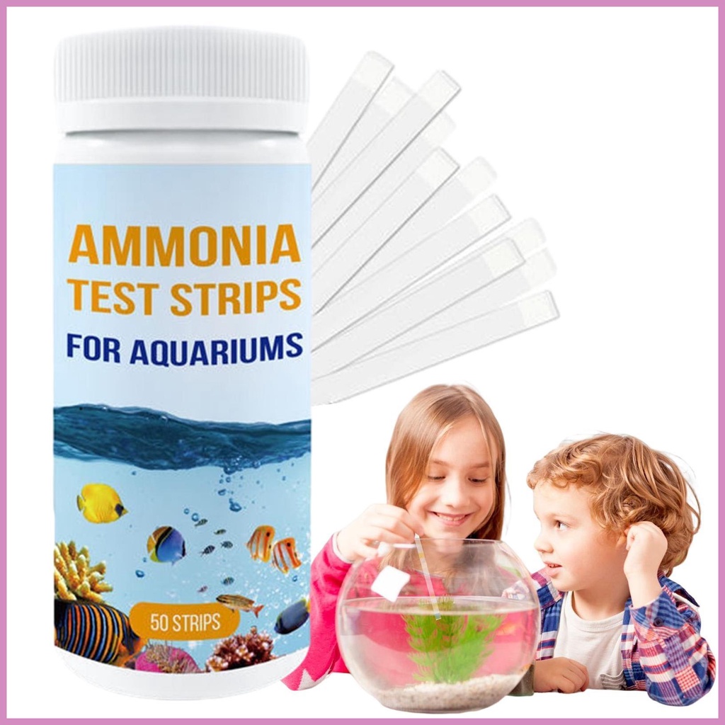Ammonia Test Strips For Fish Tank API Water Testing Ammonia Test Strips